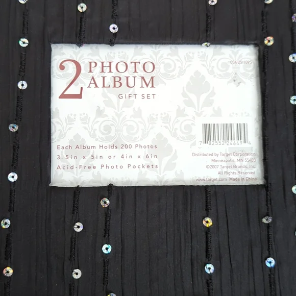 NEW Black and sequin cloth photo album - Picture 4 of 8
